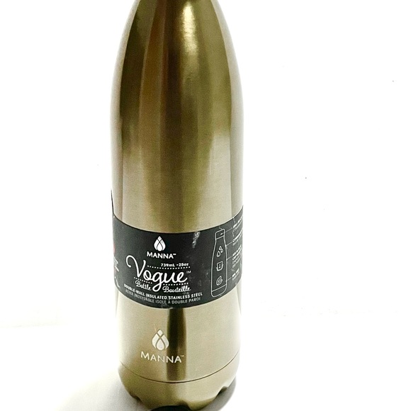 MANNA VOGUE WATER BOTTLE 25OZ SIZE 
Colour Gold - Picture 2 of 8